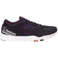 reebok sport yourflex trainette womens shoes trainers in black