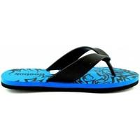 reebok sport core thong womens flip flops sandals shoes in blue