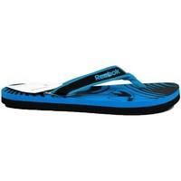 reebok sport possession womens flip flops sandals shoes in blue