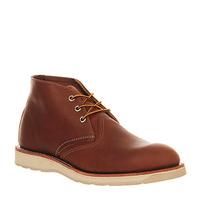 Redwing Work Chukka boots TAN LEATHER