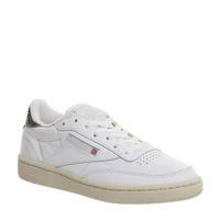 reebok club c 85 white snow grey