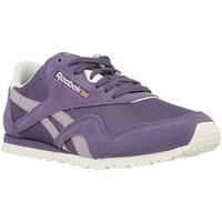 Reebok Sport CL Nylon women\'s Shoes (Trainers) in purple