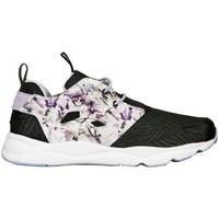 reebok sport clasic furylite girl womens shoes trainers in white