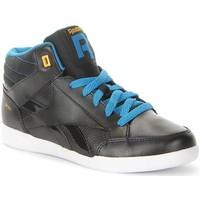reebok sport sh311 womens shoes high top trainers in black