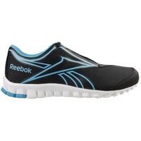 reebok sport realflex optima womens running trainers in blue