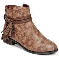 refresh chahou womens mid boots in brown