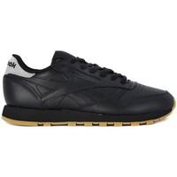 Reebok Sport Classic Lthr Met Diamond women\'s Shoes (Trainers) in Black