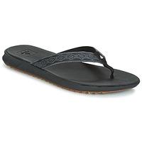 reef reef rover xt3 womens flip flops sandals shoes in black