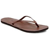 Reef REEF LEATHER UPTOWN women\'s Flip flops / Sandals (Shoes) in brown