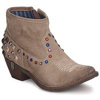 replay ryana womens low ankle boots in brown