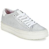 Replay CLOSER women\'s Shoes (Trainers) in Silver