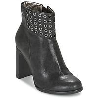 replay wimpole womens low ankle boots in black