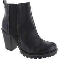 replay medy womens low ankle boots in black