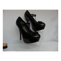 reduced select black patent heels select size 7 black heeled shoes