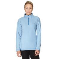 regatta womens embrace half zip fleece blue blue