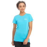 regatta womens luray t shirt blue blue