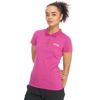 regatta womens maverick polo shirt purple purple