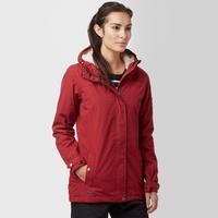 regatta womens brodiaea waterproof jacket red red