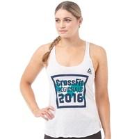 Reebok Womens CF CrossFit Regionals 2016 Tank White