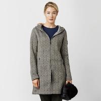 regatta womens radella hooded fleece jacket grey grey