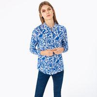 Resort Bloom Shirt - Nautical Blue