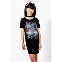 rebels 1902 choker dress black