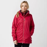 regatta womens alabama ii 3 in 1 waterproof jacket red