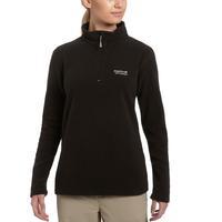regatta womens sweetheart half zip fleece black black