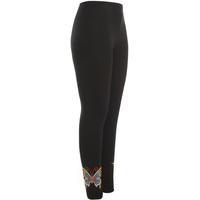 Reina Rainbow Butterfly Stud Leggings - Black