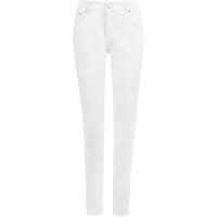 Rene White Skinny Leg Jeans - White