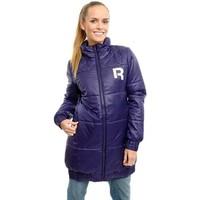 reebok sport classic padded womens jackets in blue