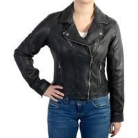 Redskins Veste Bridget Rivoli Navy Blue women\'s Leather jacket in blue