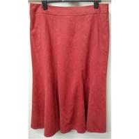Retro BHS - Size: 18 - Red - Long skirt