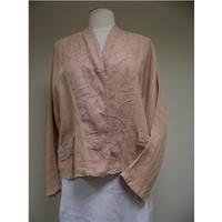 response pink linen jacket size 20 response pink casual jacket coat