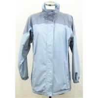 Regatta pale blue waterproof hooded jacket Size 14