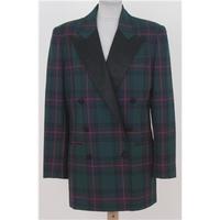 Rebecca Moses, size 10 green checked jacket