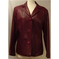 redi size 46 red jacket redi red