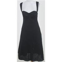 Reiss: Size 10 Black sleeveless dress