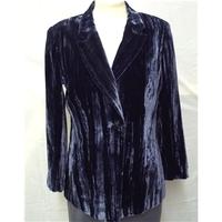 Renato Nucci - Size: 10 - Blue - Velvet Jacket