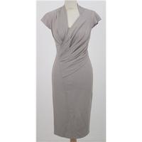 Reiss, size 6 beige tailored dress