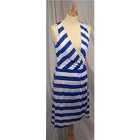 Reiss blue and white striped dress Reiss - Size: XS - Blue - Knee length dress