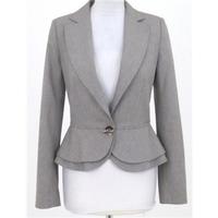 reiss size 8 grey smart jacket