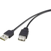 Renkforce 1365371 USB 2.0 Connector A To A Cable 1.8m