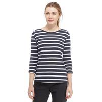 regatta womens prairie long sleeve t shirt navy