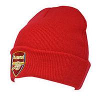 Red Arsenal Fc Knitted Hat