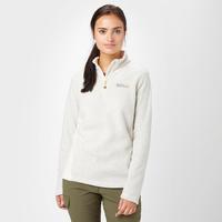 regatta womens embrace quarter zip fleece white