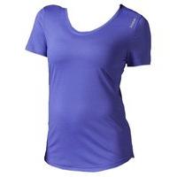 reebok workout ready short sleeve tee womens ultima purple