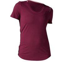 reebok workout ready short sleeve tee womens rebel berry