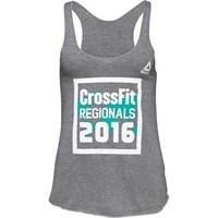 Reebok Womens CF CrossFit Regionals 2016 Tank Grey