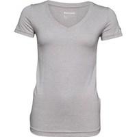 Reebok Womens CF CrossFit BareMOVE Playdry Triblend Training Top Medium Grey Heather